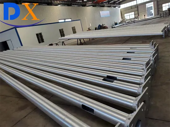 Fabrik-Direktverkauf im Freien 3m 4m 5m Aluminium-Lichtmast