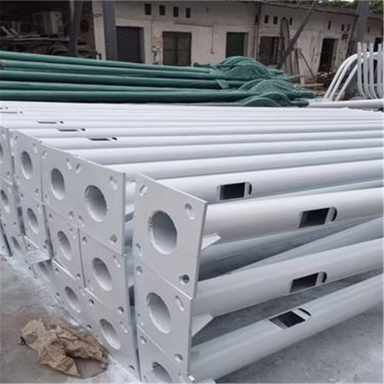 3-12 m feuerverzinkter Lichtmast für Straßenlaternen