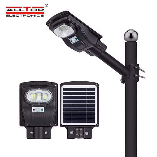 All-in-One-Design, 30 W Solar-LED-Straßenlaternen-Controller, Bewegungssensor